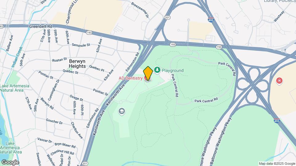 6100 Westchester Park Dr Map and Location Details