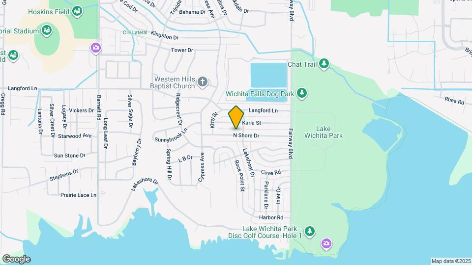 4704 N Shore Dr Map and Location Details