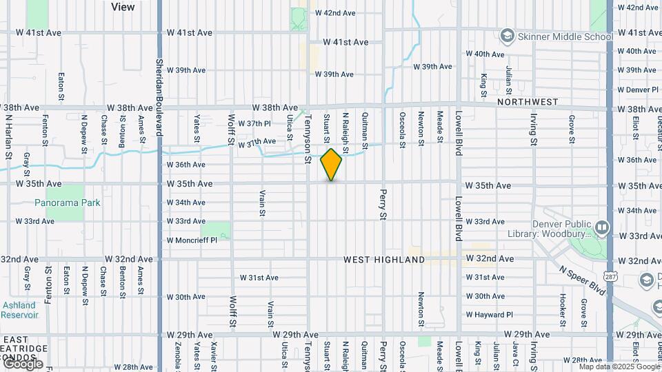 3440 Stuart St Map and Location Details