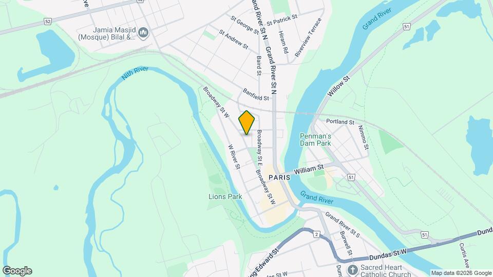 65 Broadway St W Map and Location Details