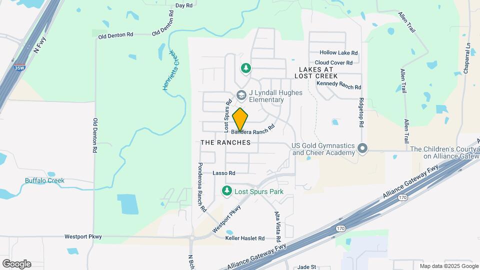 3524 Bandera Ranch Rd Map and Location Details
