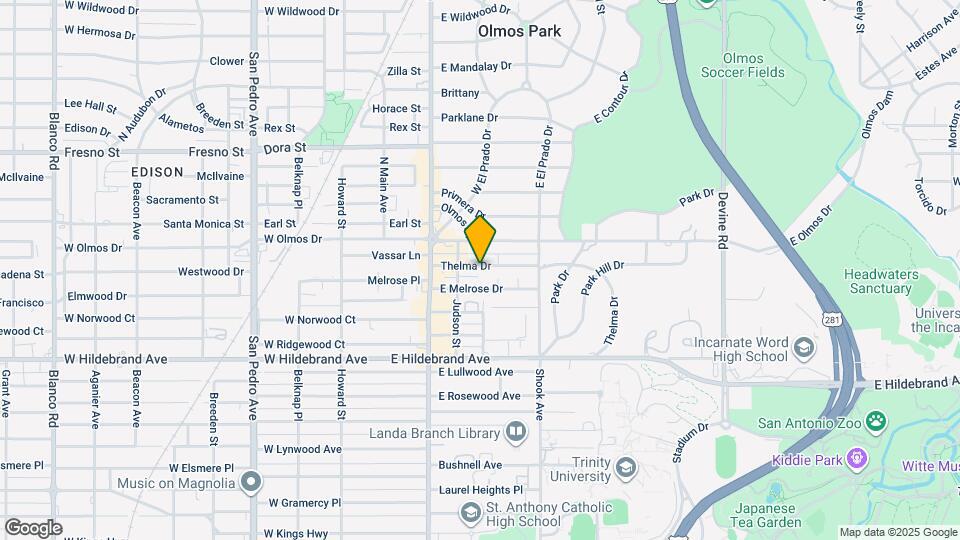 504 Thelma Dr, Unit 504 Mapa y Detalles de la Ubicación