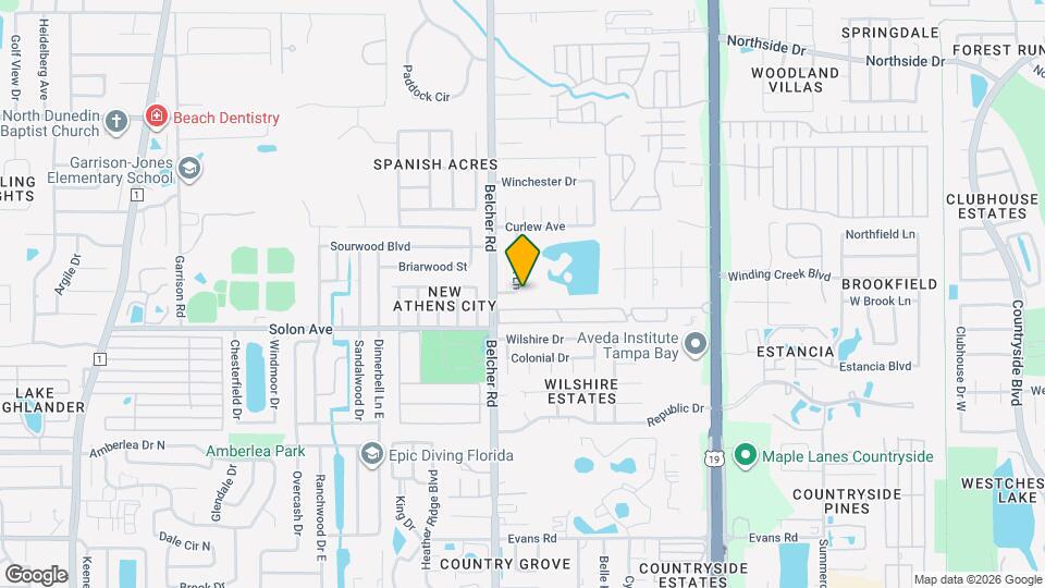 3033 Park Ln Map and Location Details