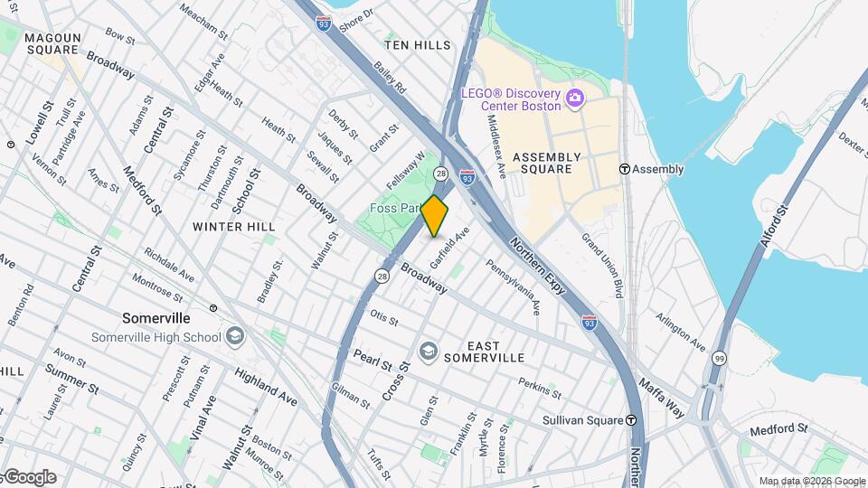 25 Kensington Ave Map and Location Details
