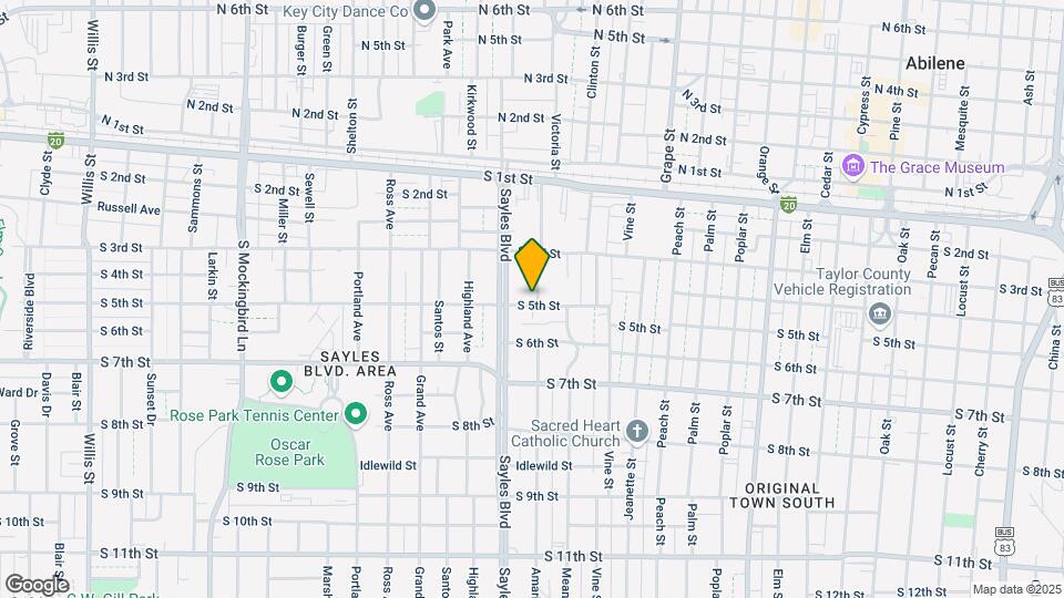 2004 S 5th St Map and Location Details