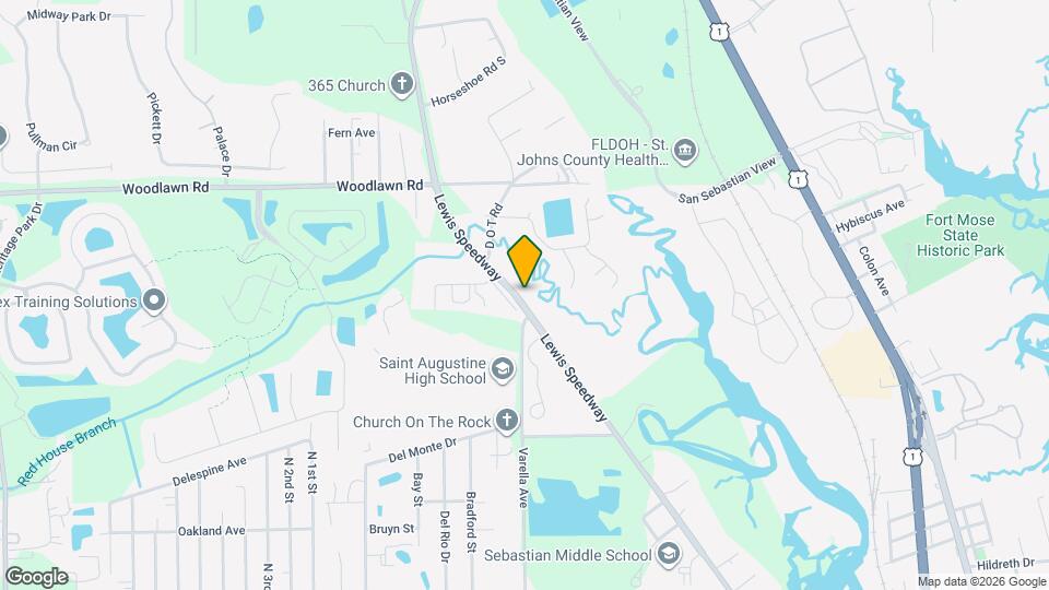 3318 Lewis Speedway Map and Location Details