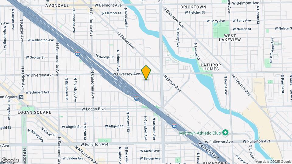 2733 N Campbell Ave, Unit 1R Mapa y Detalles de la Ubicación