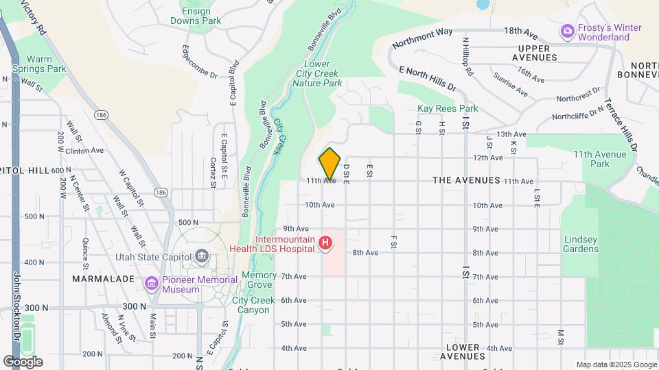 310 E. 11th Ave., Unit Suite B Mapa y Detalles de la Ubicación