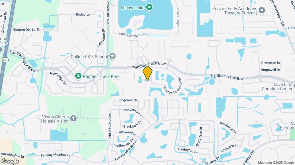 12538 Evington Point Dr Mapa y Detalles de la Ubicación