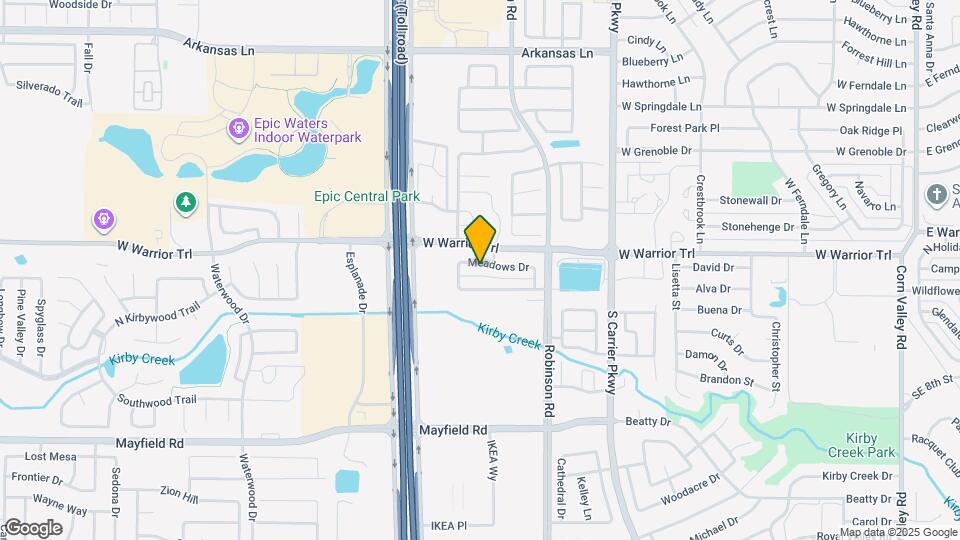 1175 Meadows Dr Mapa y Detalles de la Ubicación