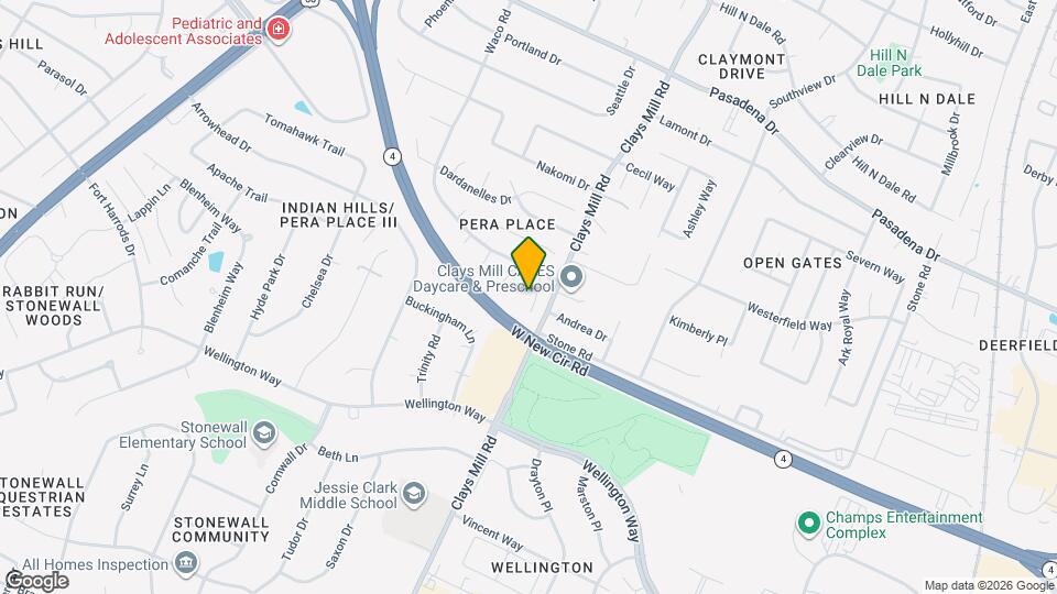 3013 Redbud Ct Mapa y Detalles de la Ubicación