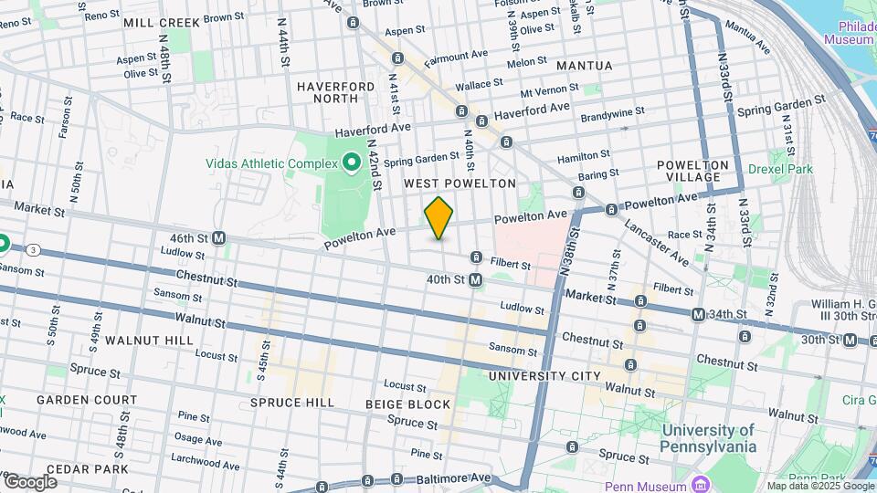 22 N Preston St Mapa y Detalles de la Ubicación
