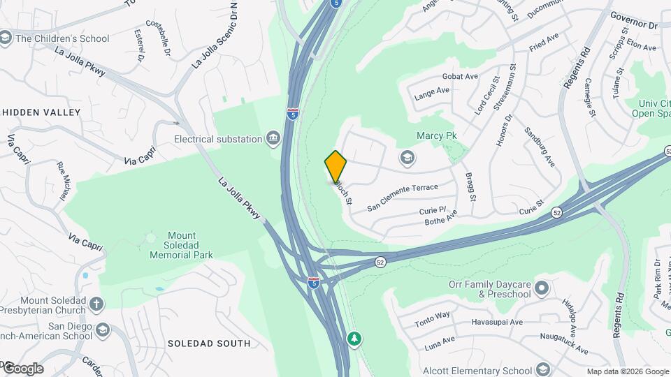 5522 Bloch St Map and Location Details