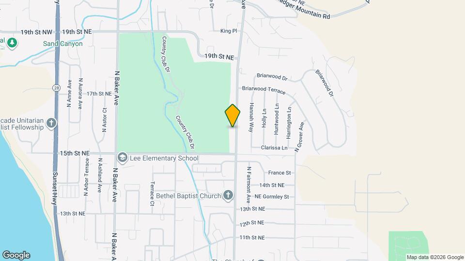 1530 Eastmont Ave Map and Location Details