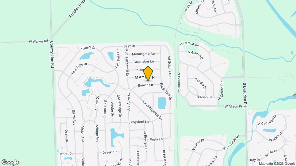 6511 Benich Ln Map and Location Details