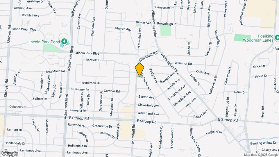 3716 Marshall Rd Map and Location Details