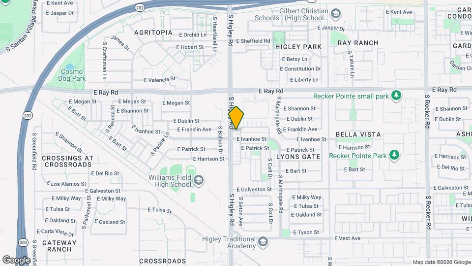 1776 S Seton Ave Map and Location Details