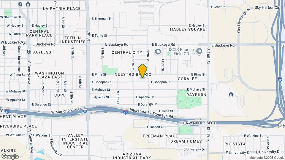 1116 E Cocopah St Map and Location Details