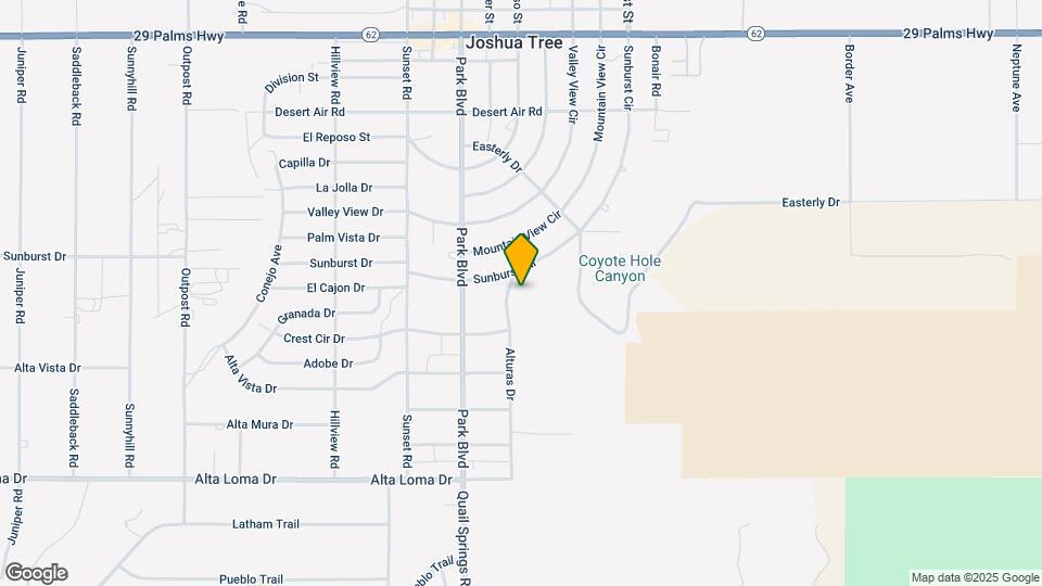 6957 Alturas Dr Map and Location Details