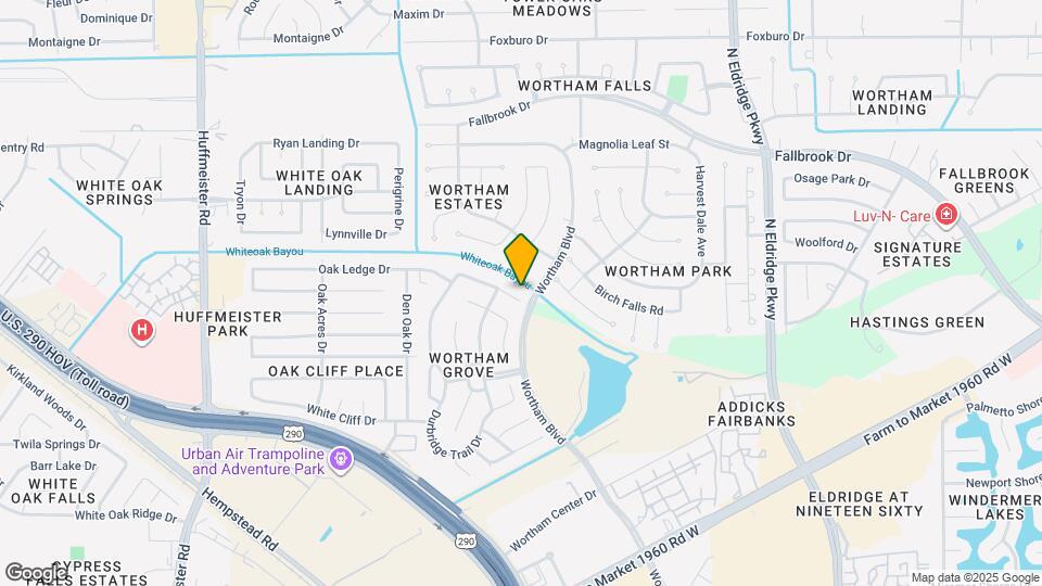 13006 Turnbridge Trail Map and Location Details