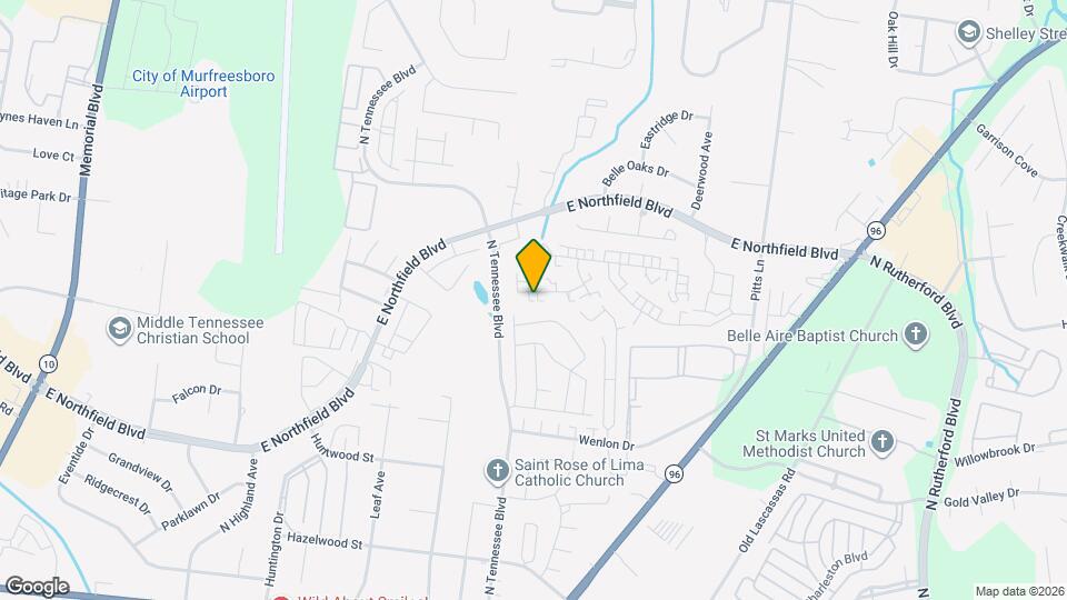 1262 Macedonia Dr Map and Location Details