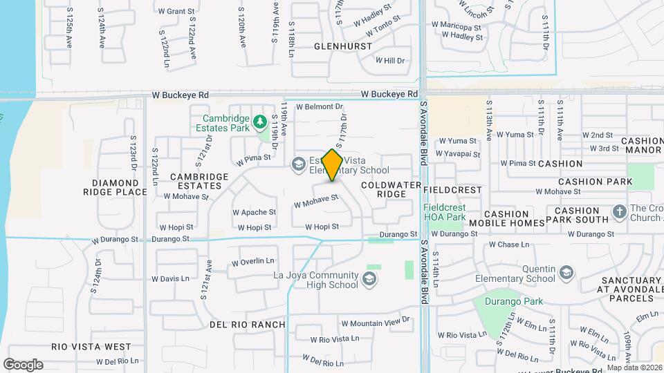 11755 West Cocopah St Mapa y Detalles de la Ubicación