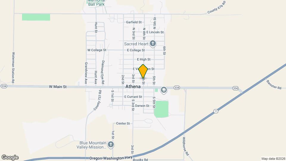 146 N 4th St Map and Location Details