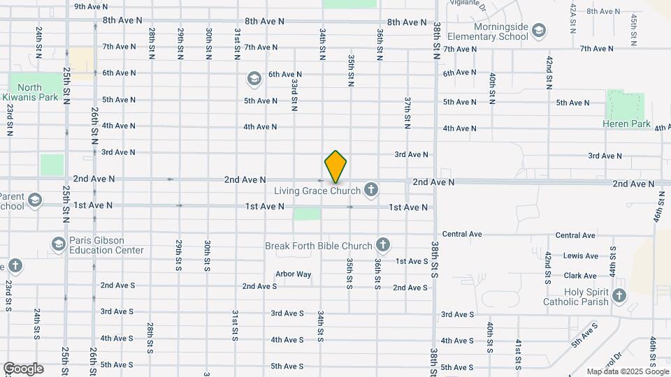3412 2nd Ave N Map and Location Details