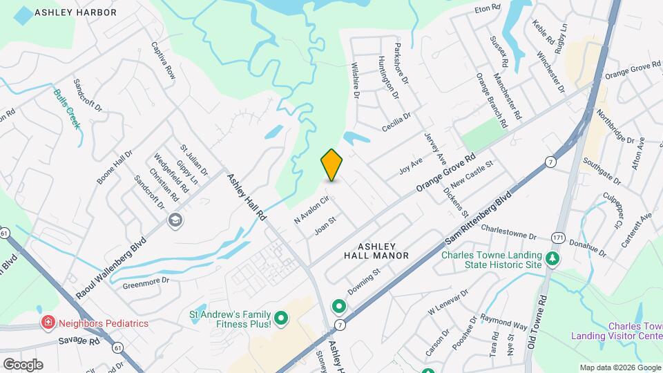 1746 E Avalon Cir Map and Location Details