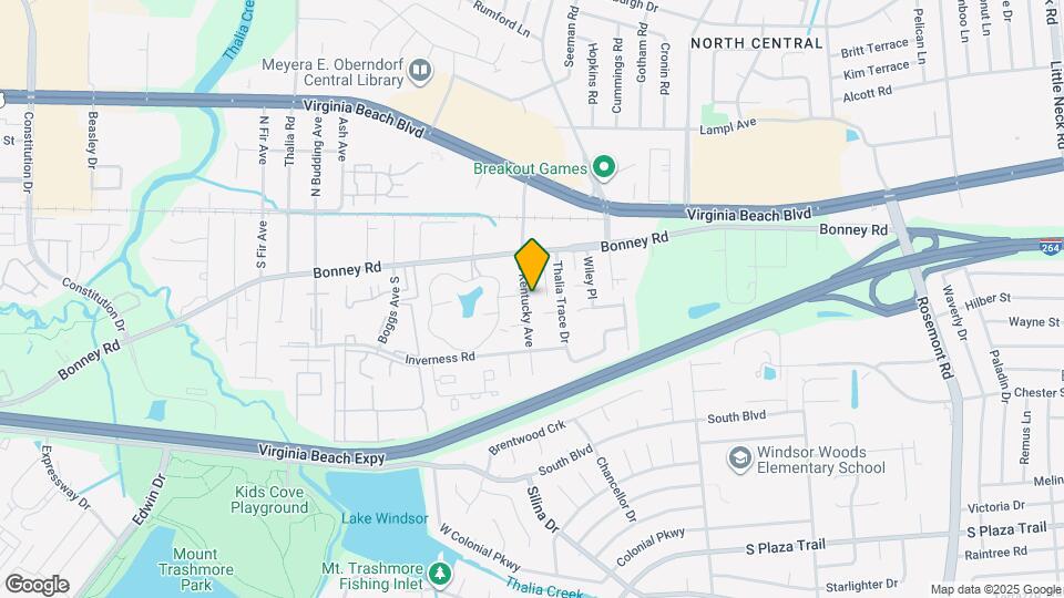 134 S Kentucky Ave Map and Location Details