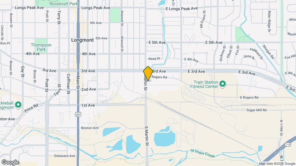 Martin Mapa y Detalles de la Ubicación