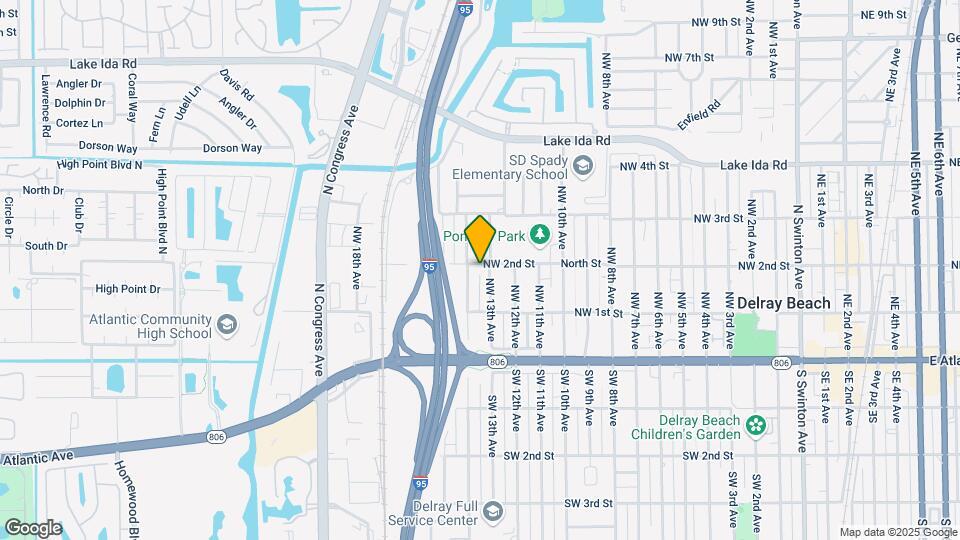 1308 NW 2nd St Map and Location Details