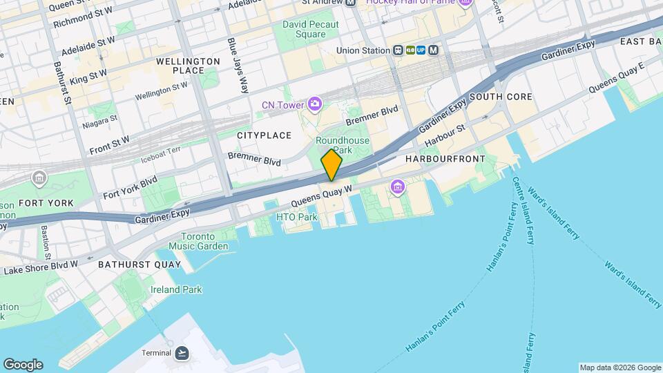 270 Queens Quay W Map and Location Details