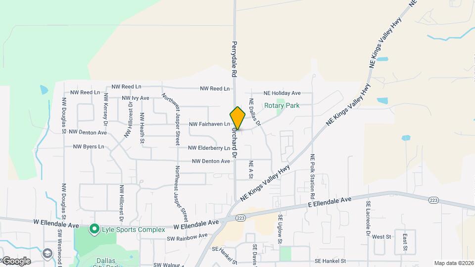 121 NE Fern Pl Mapa y Detalles de la Ubicación