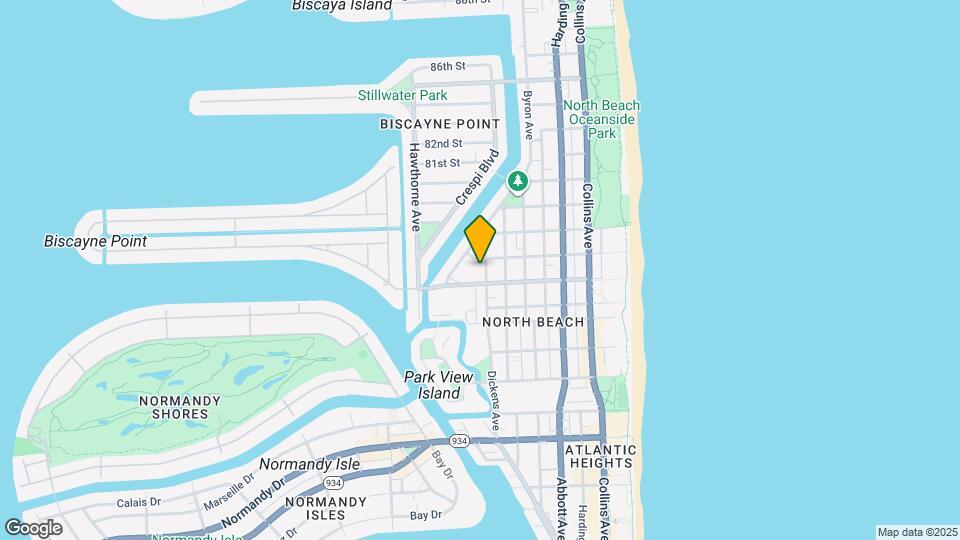 7730 Dickens Ave Map and Location Details