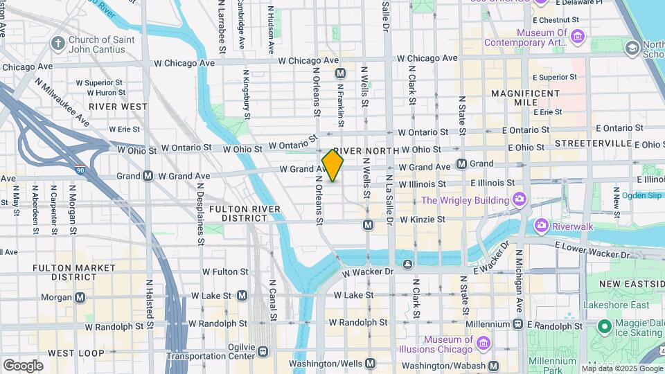301-339 W Illinois St Map and Location Details