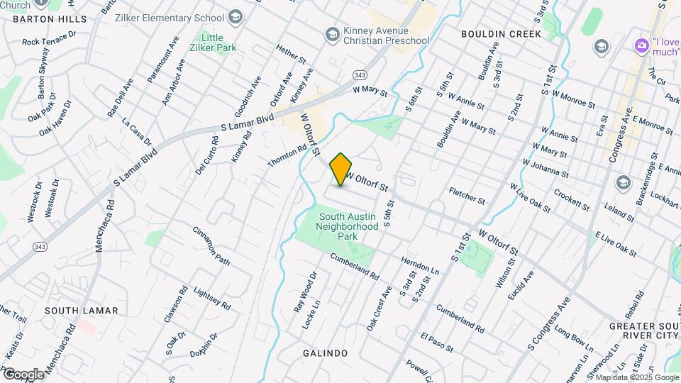 1207 Southwood Rd Map and Location Details