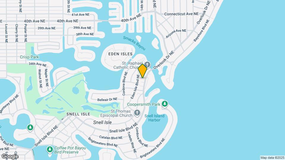 1330 Snell Isle Blvd NE Map and Location Details