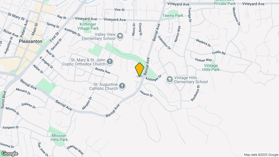 1073 Kottinger Dr Map and Location Details