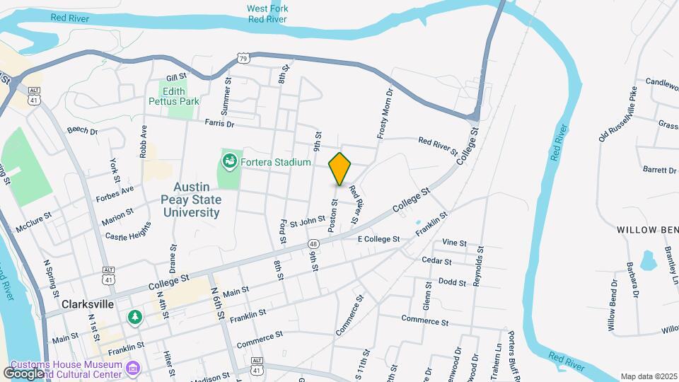 515 Poston St Map and Location Details