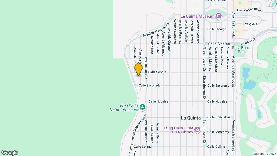 52273 Avenida Madero Map and Location Details