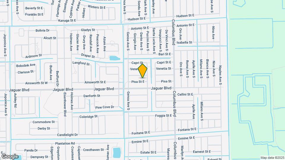 1117 Pisa St E Map and Location Details