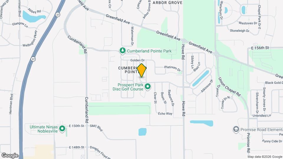 10252 Cumberland Pointe Blvd Map and Location Details