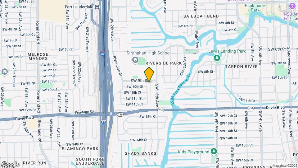 911 SW 15th Ter Map and Location Details