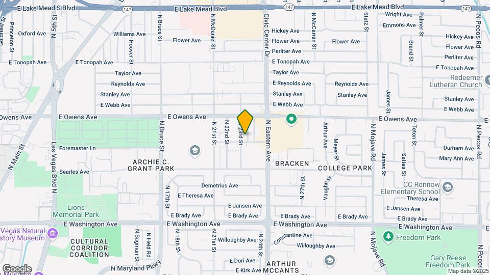 1505 Cobb Ln Map and Location Details