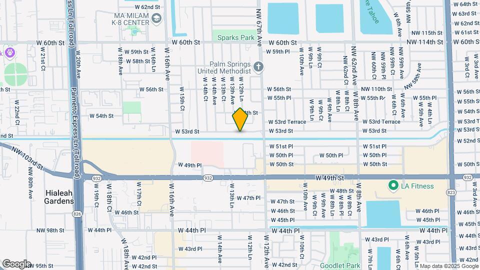 1300 W 53rd St Map and Location Details