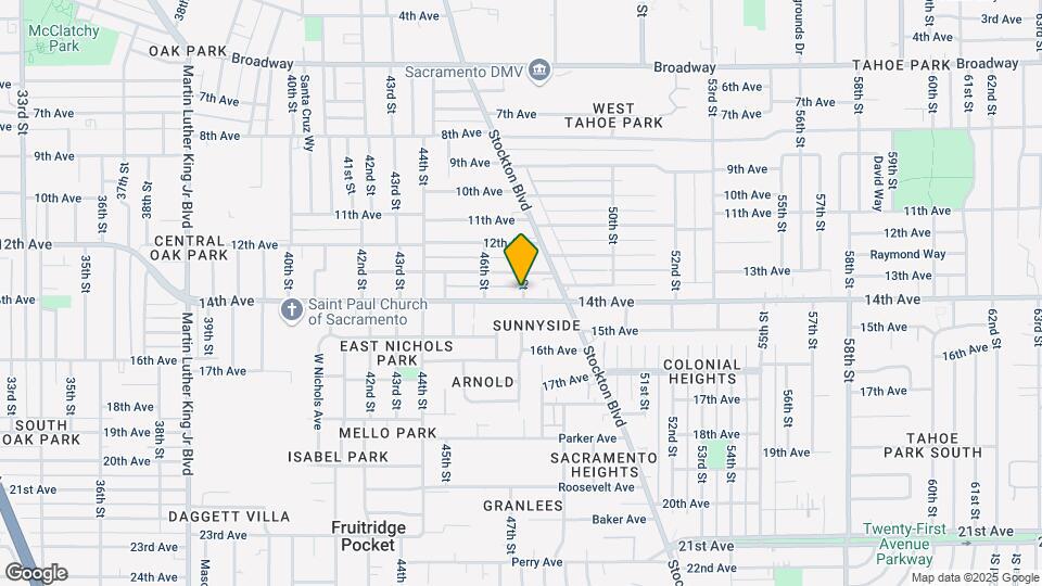 3824 47th St Map and Location Details