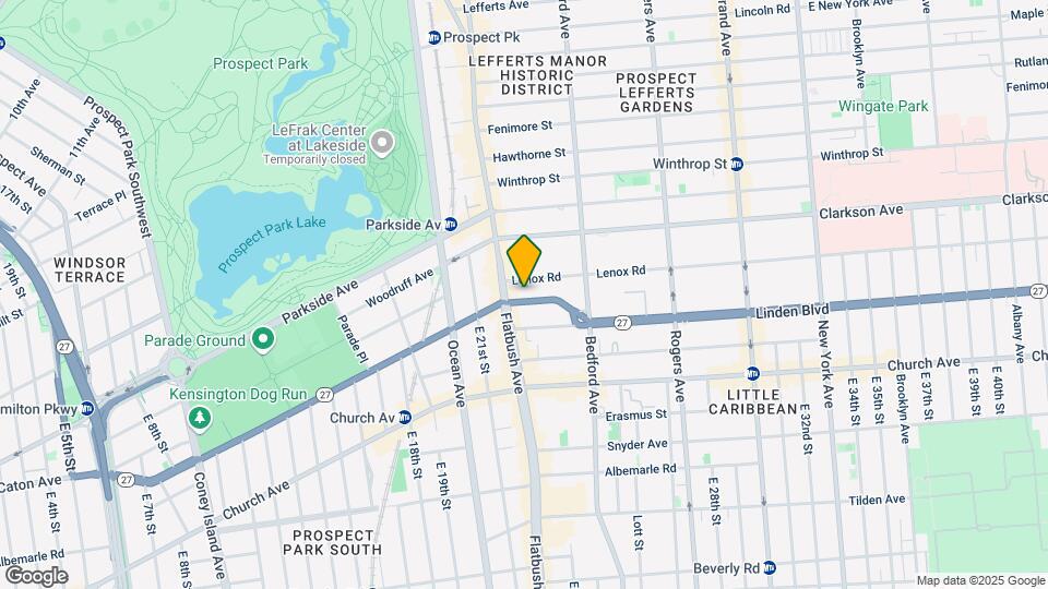 2155 Caton Ave Mapa y Detalles de la Ubicación
