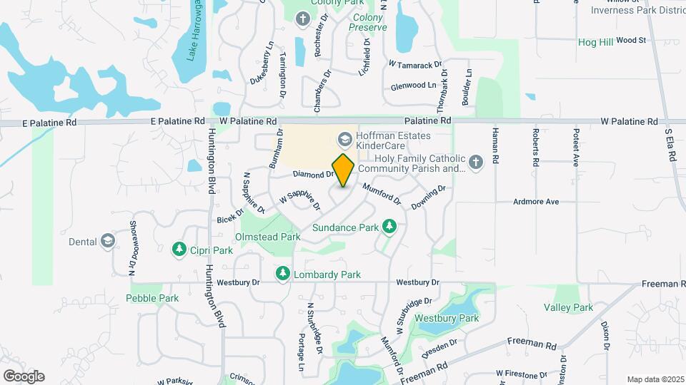 4594 Olmstead Dr Map and Location Details