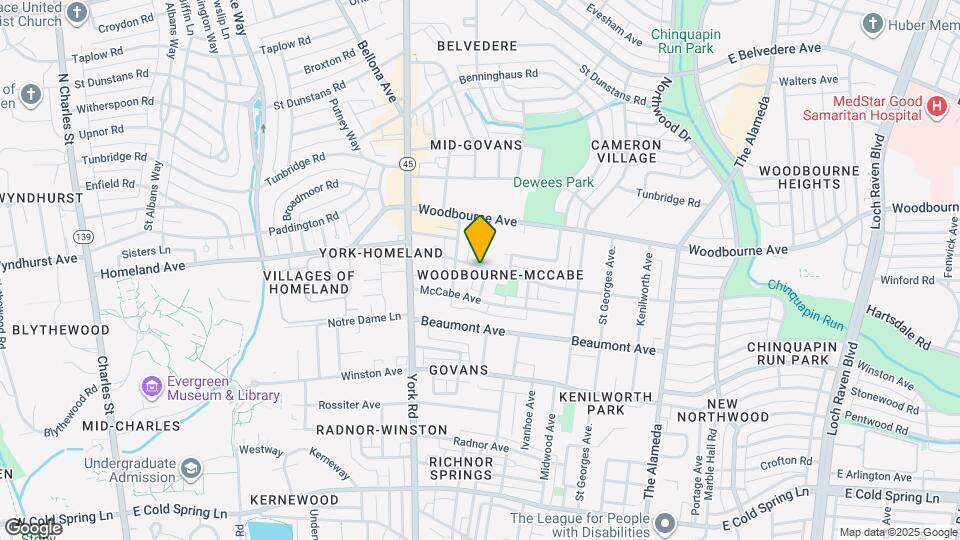 623 Glenwood Ave Map and Location Details